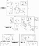 Carburetor Gasket Kits Diagram and Parts List for  Briggs and Stratton Engine